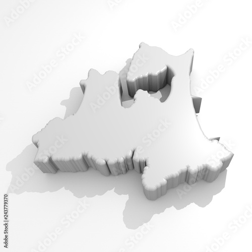 青森　地図　日本　アイコン