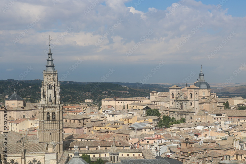 view of the city of toledo spain