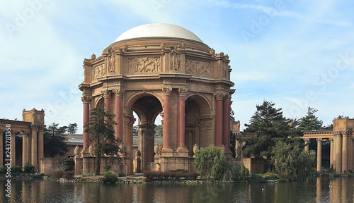Photography Palace of Fine Arts in San Francisco, California