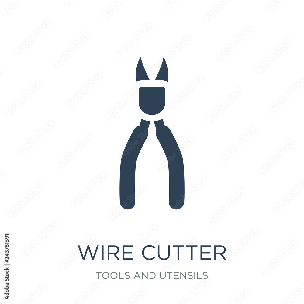 wire cutter icon vector on white background, wire cutter trendy filled icons from Tools and utensils collection, wire cutter vector illustration wire cutter icon vector on white background, wire cutter trendy filled icons from Tools and utensils collection, wire cutter vector illustration