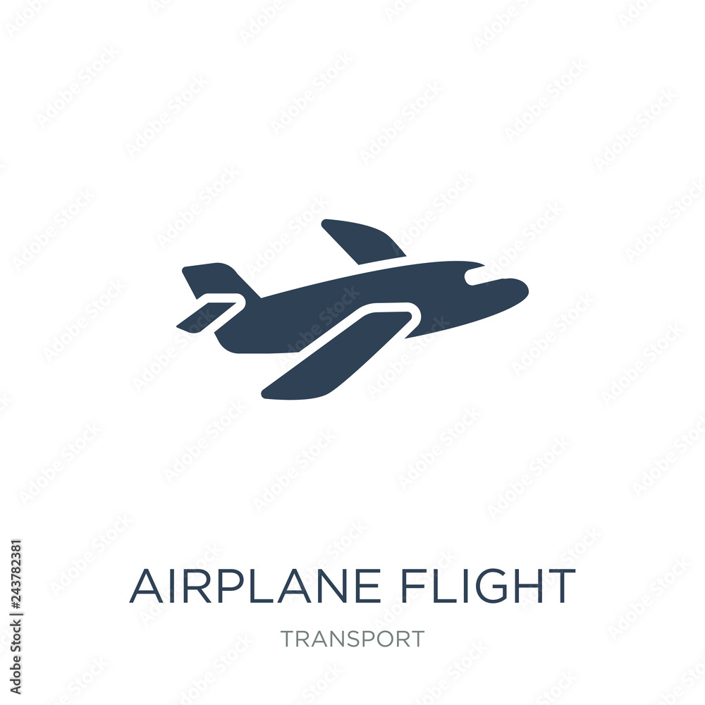 airplane flight icon vector on white background, airplane flight trendy filled icons from Transport collection, airplane flight vector illustration airplane flight icon vector on white background, airplane flight trendy filled icons from Transport collection, airplane flight vector illustration