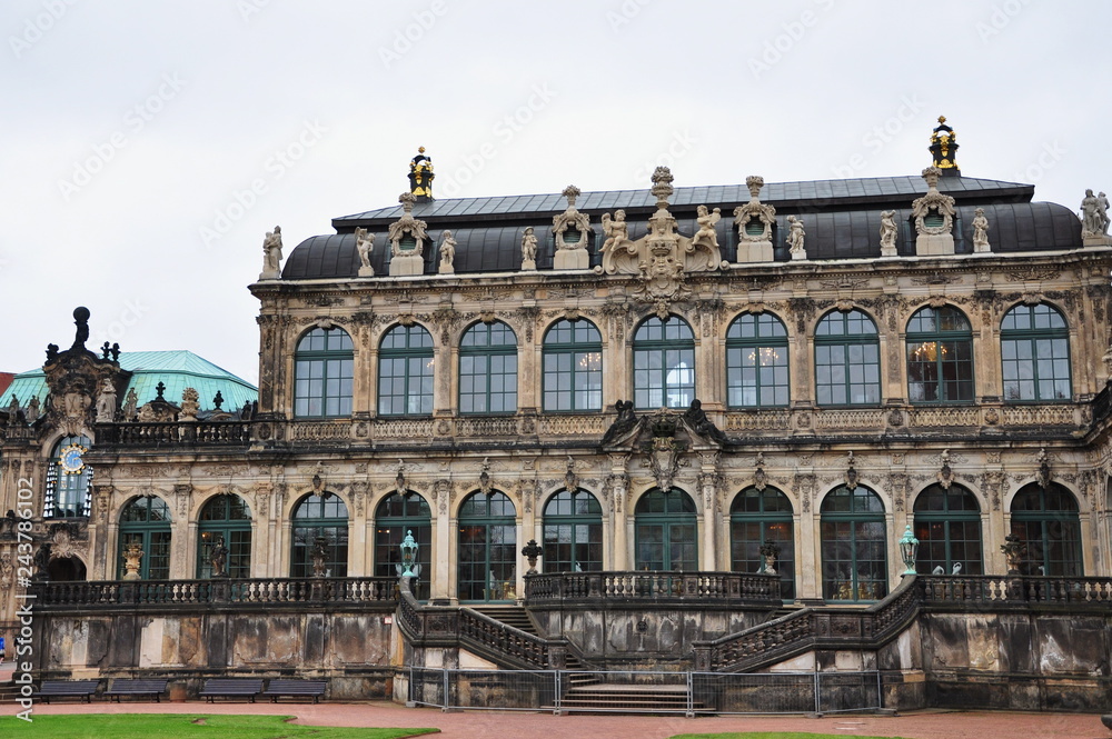 Dresden Zwinger Palace Kronentor, Deutschland, Europa
