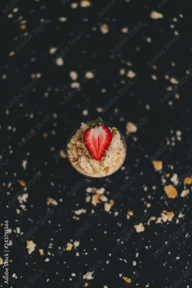 strawberry shortcake Stock Photo | Adobe Stock