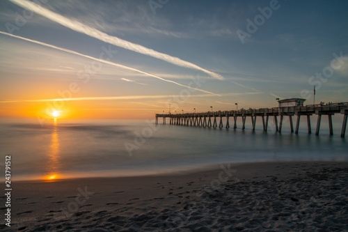 Pier at Sunset © Matt