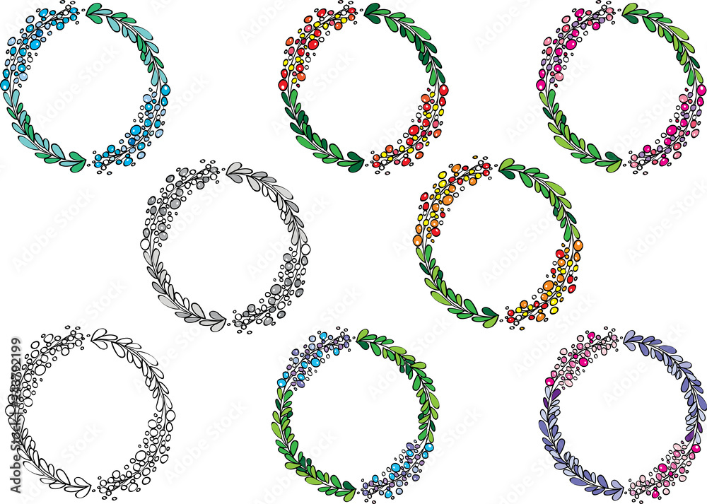 flower icon and logo sign border vector flower icon and logo sign border vector