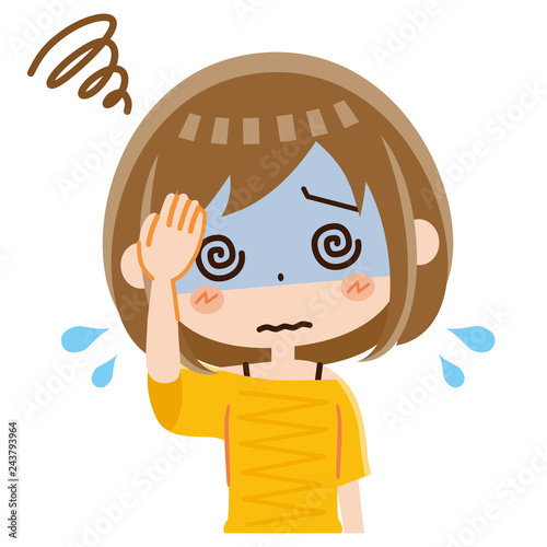 めまい　女性