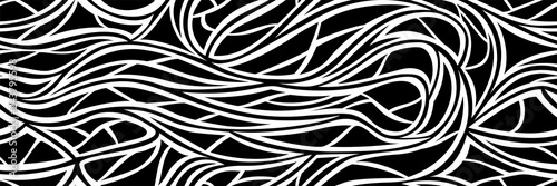 Dynamic shapes background. Seamless pattern.Vector. ダイナミックなパターン