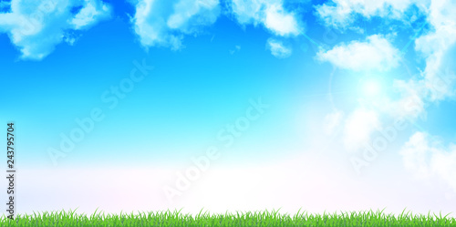 空　雲　風景　背景 