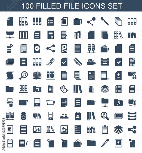 file icons