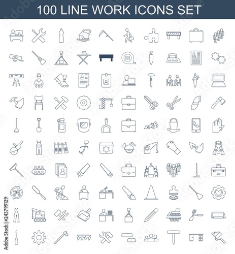 work icons