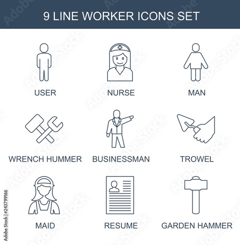 worker icons