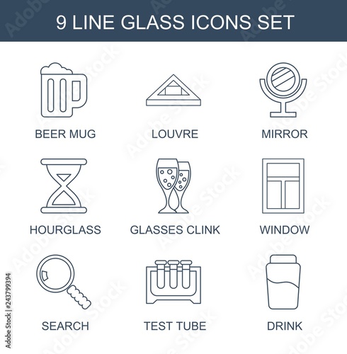glass icons