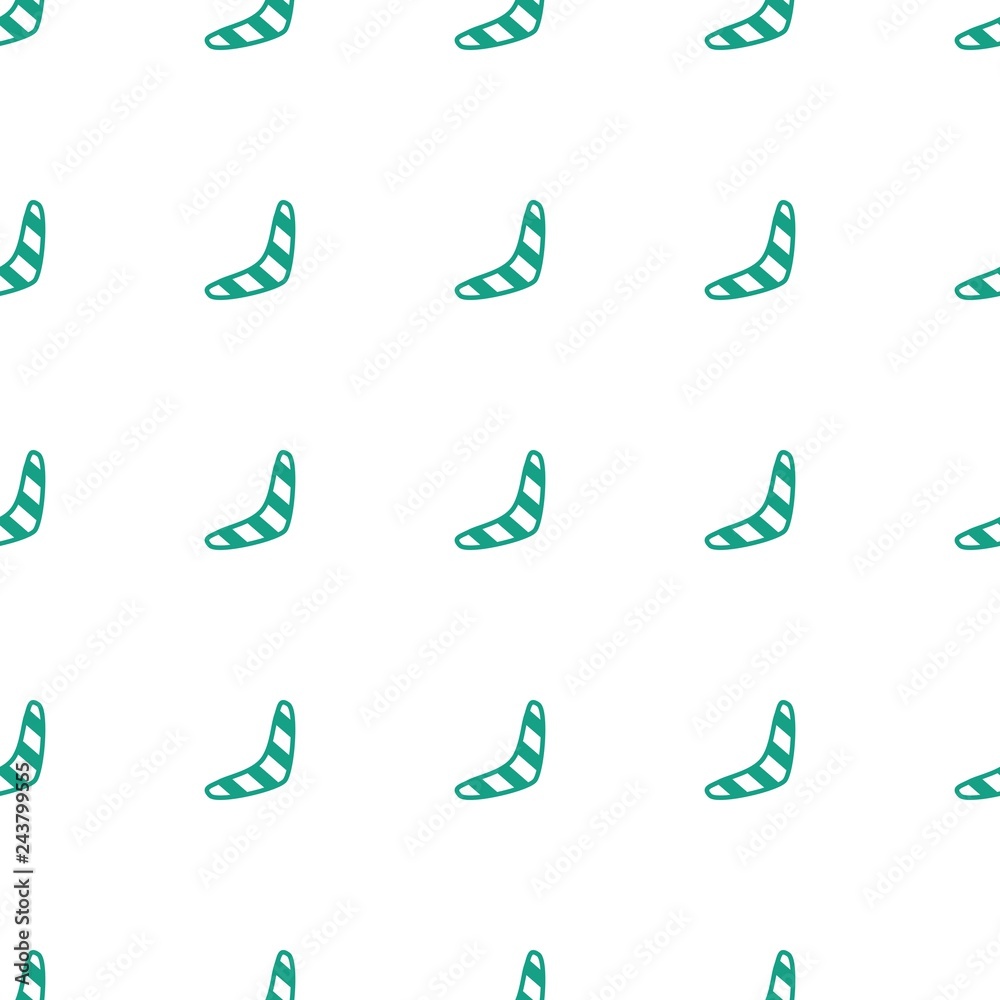 boomerang icon pattern seamless white background