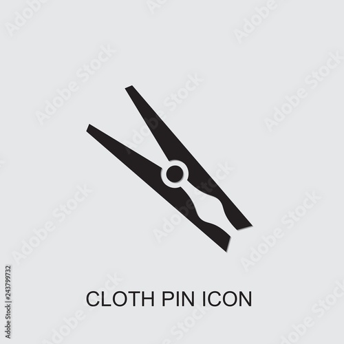 cloth pin icon