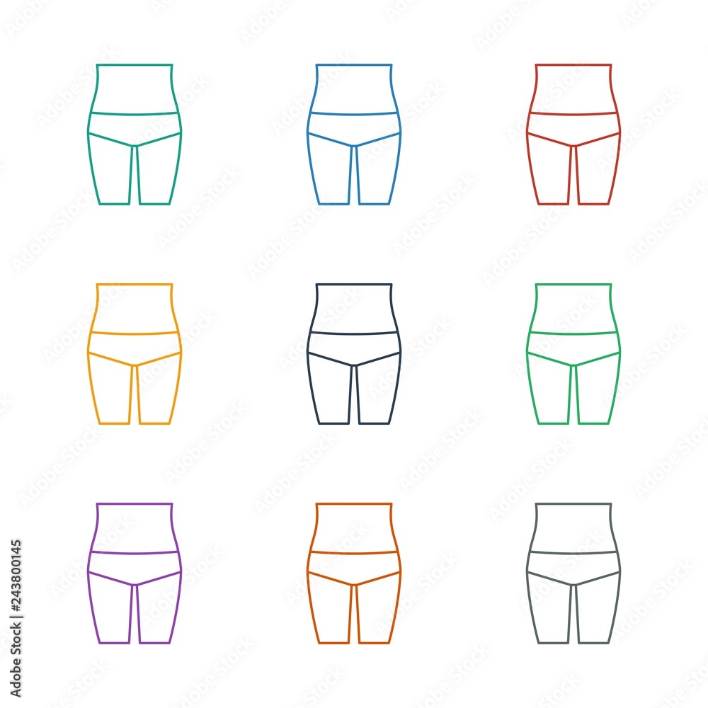 waist fitness icon white background waist fitness icon white background