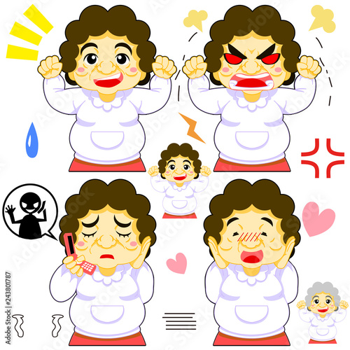 SDおばちゃん・おかん・母・おばあちゃん -Auntie·Mother·Grandma-