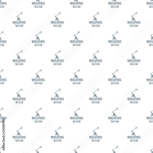 Welding workshop pattern vector seamless repeat for any web design