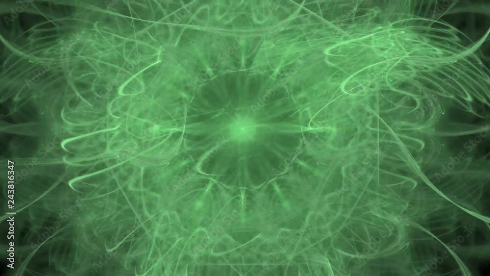 Abstract fractal forms morph and oscillate (Loop) Abstract fractal forms morph and oscillate (Loop)