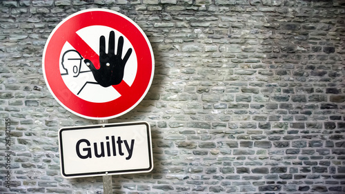 Sign 389 - Guilty