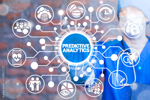 Wall Mural Predictive analytics health care and medical technology