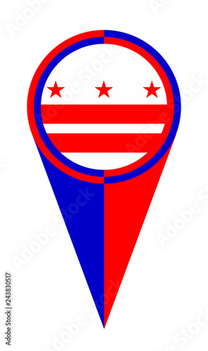 Washington DC Map Pointer Location Flag Free Download Washington DC Map Pointer Location Flag - GFXLoad