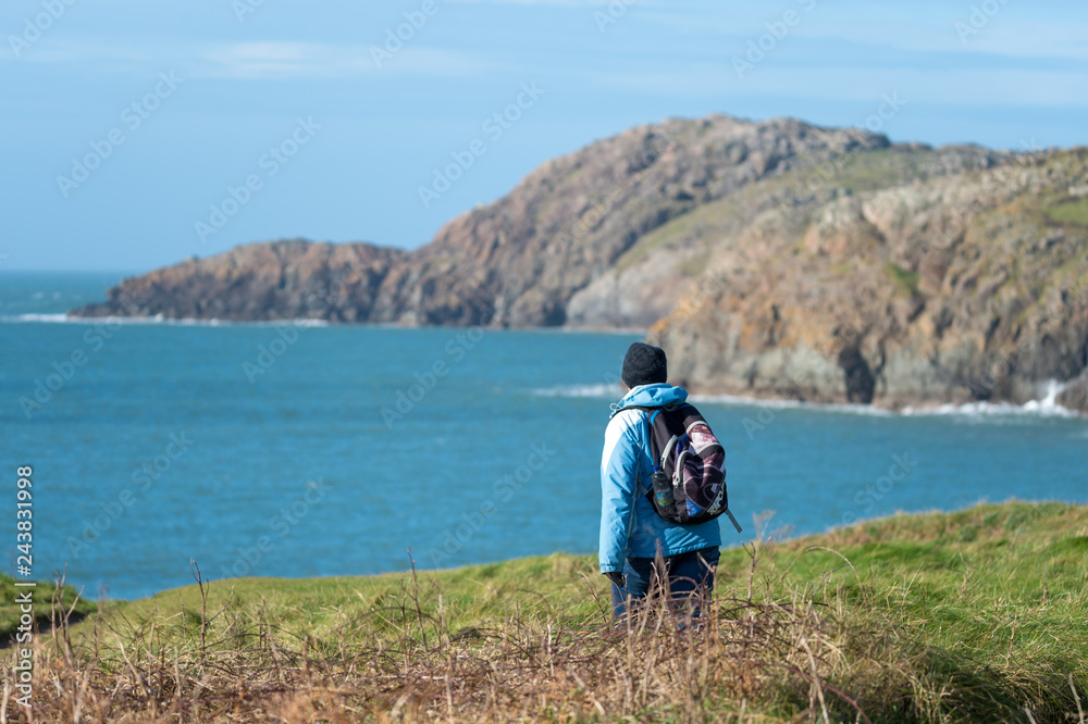 Fototapeta premium Küstenlandschaft in Wales