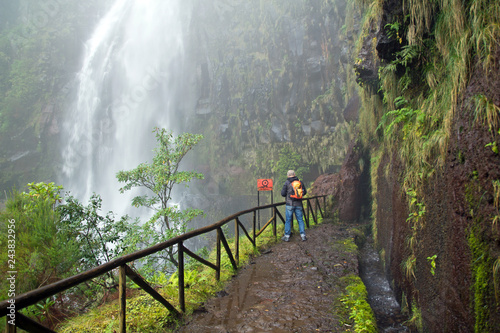 Madeira, Rabacal, Cascada do Risco