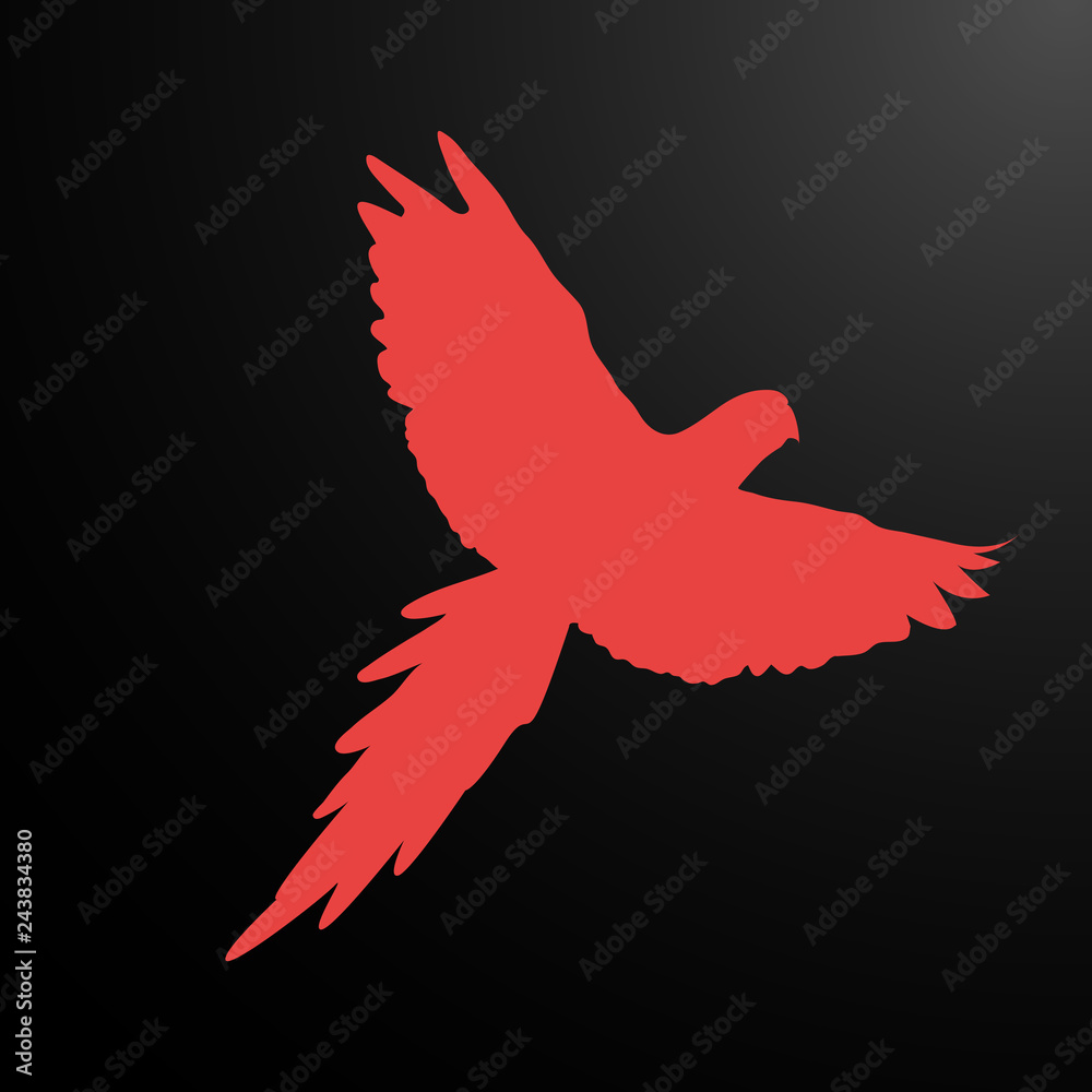 Obraz premium bird logo icon