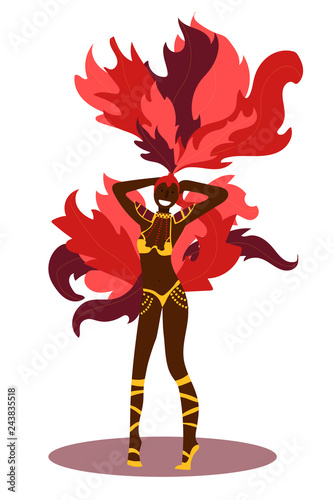 Brazil carnival woman