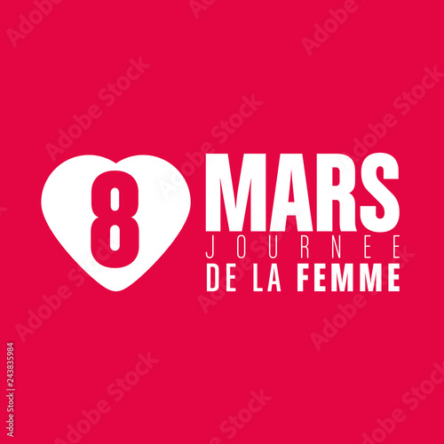 8 mars, journée de la femme