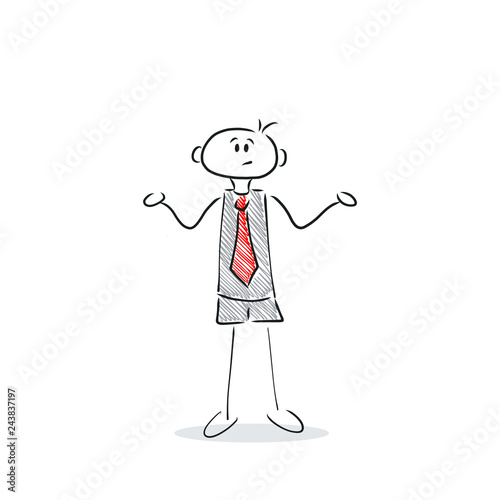 Figur ist ratlos