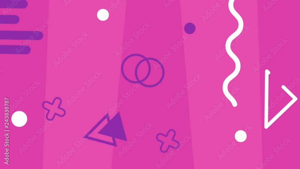 Abstract Shape Loop Animated Color Background Abstract Shape Loop Animated Color Background