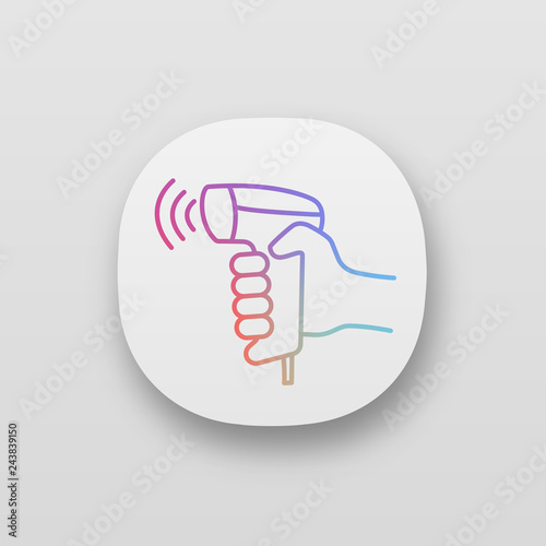Wireless barcode scanning app icon