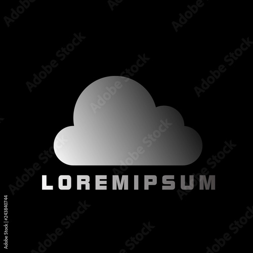 cloud logo icon