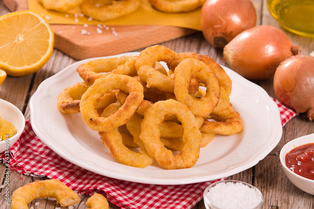 Onion rings. Onion rings.