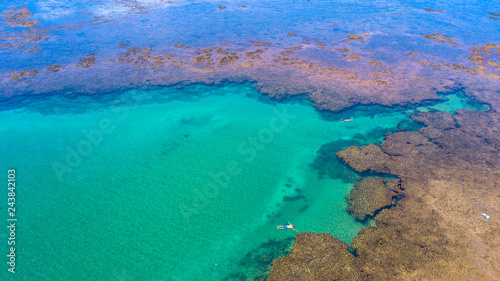 Aerial Photography of the sea