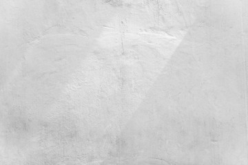 Abstract background from white concrete wall with sunlight, light and shadow.