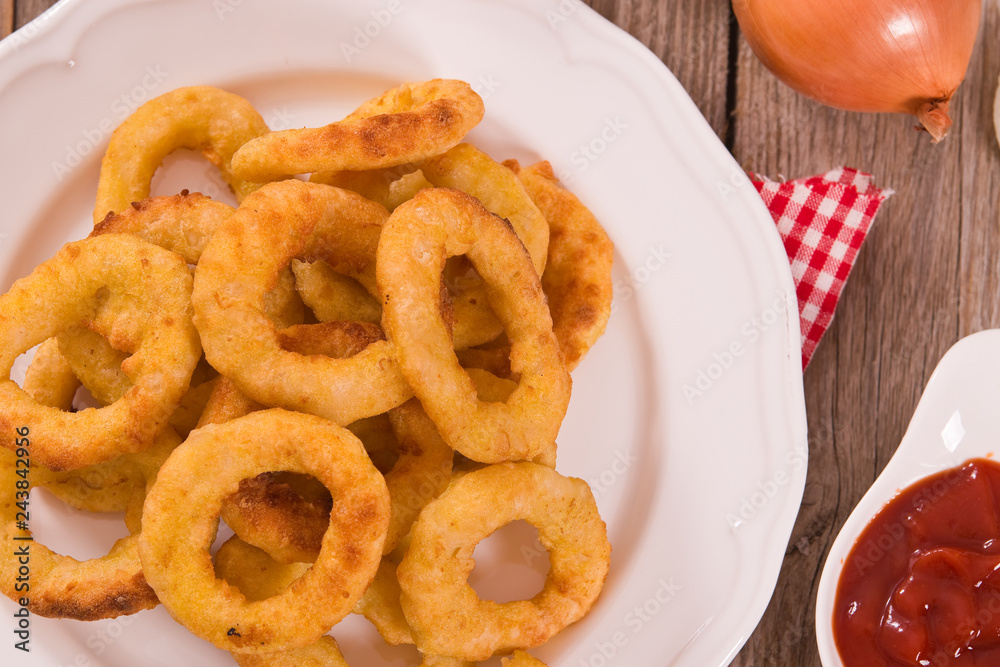 Onion rings. Onion rings.