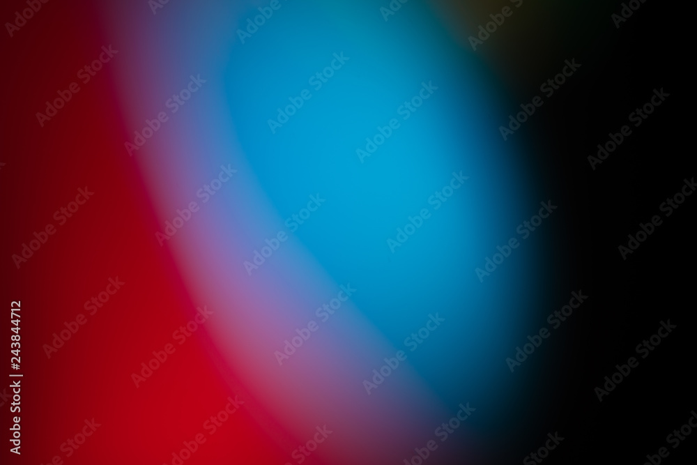Obraz premium organic glow lightleak lensflare filmlook gradient blur asset