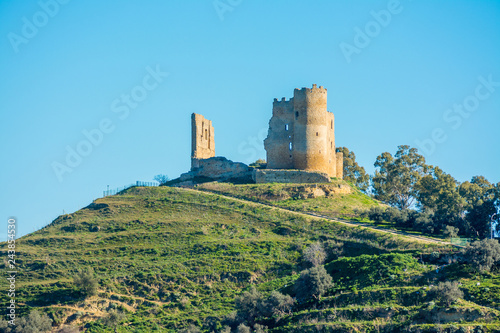 Sicilian castles. Mazzarino Medieval Castle. photo