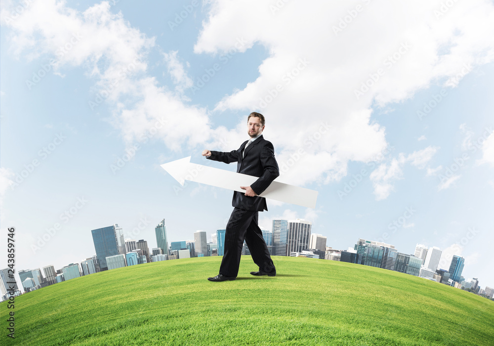Successful businessman and development Successful businessman and development