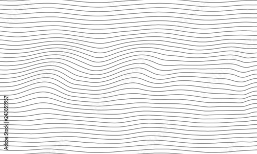 Vector Illustration of the seamless pattern of gray lines on white background. EPS10.