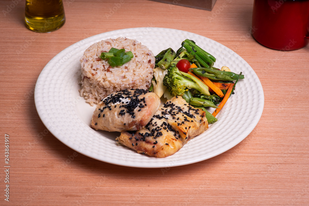Comida saudável deliciosa Comida saudável deliciosa