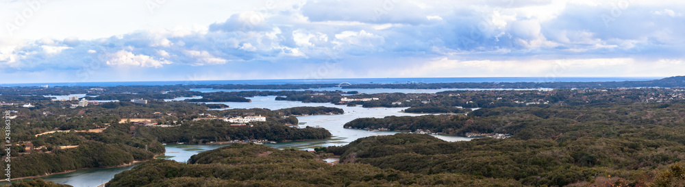 伊勢志摩国立公園 横山展望台からの眺望