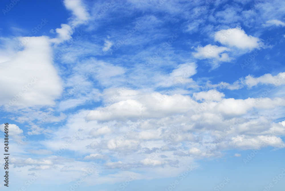 Naklejka premium 空 雲 素材