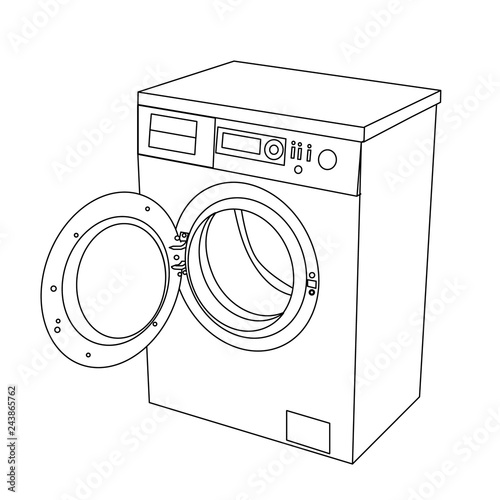 sketch washing machine