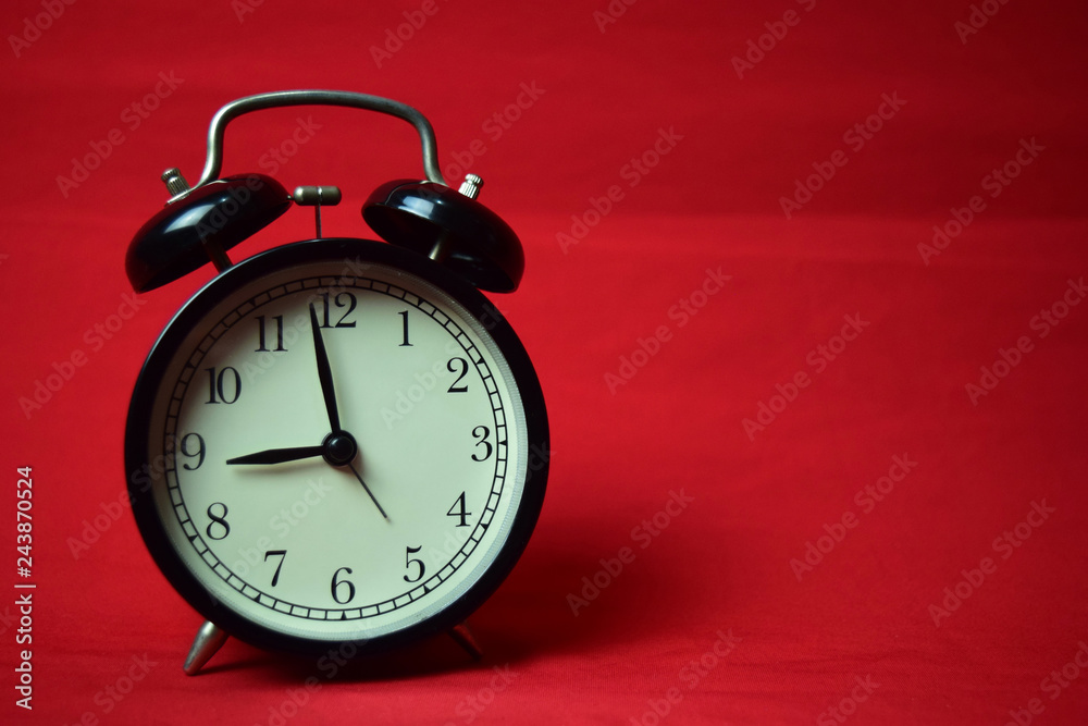Clock ticking to 9 o'clock Clock ticking to 9 o'clock