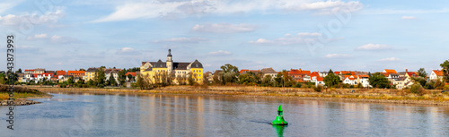 Panoramafoto von Coswig in Sachsen-Anhalt, Deutschland