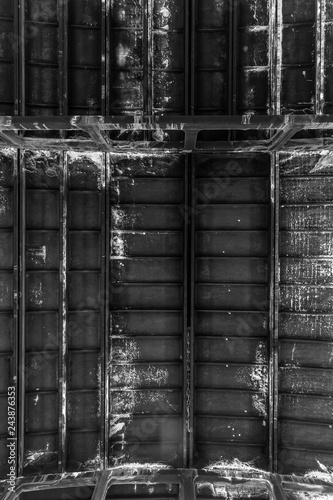 Wallpaper Mural Smoked ceiling factory hangar Torontodigital.ca