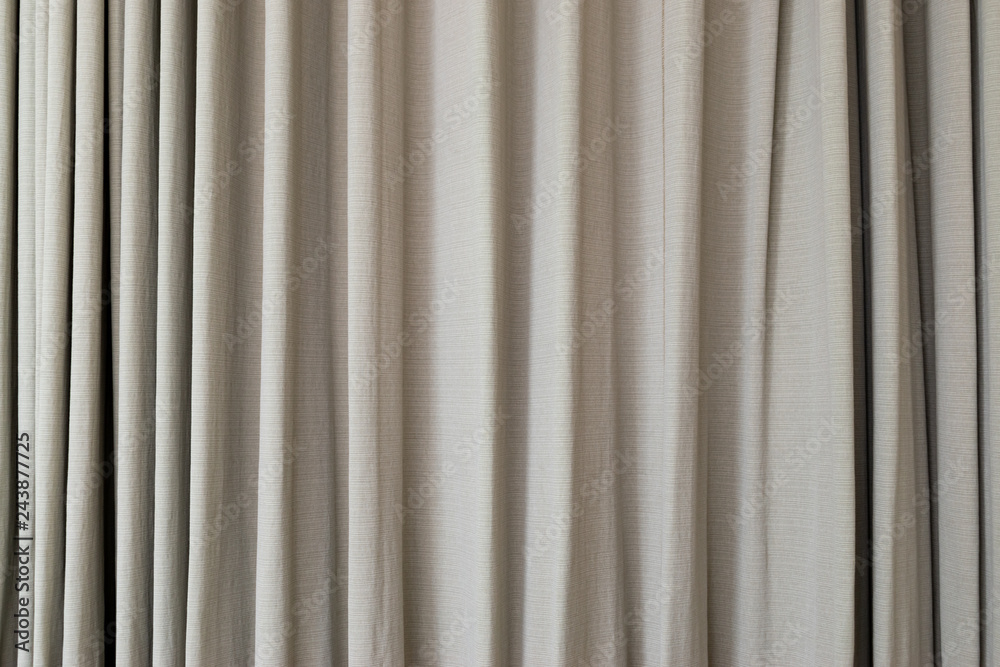 Fototapeta premium interior curtain hanging on window